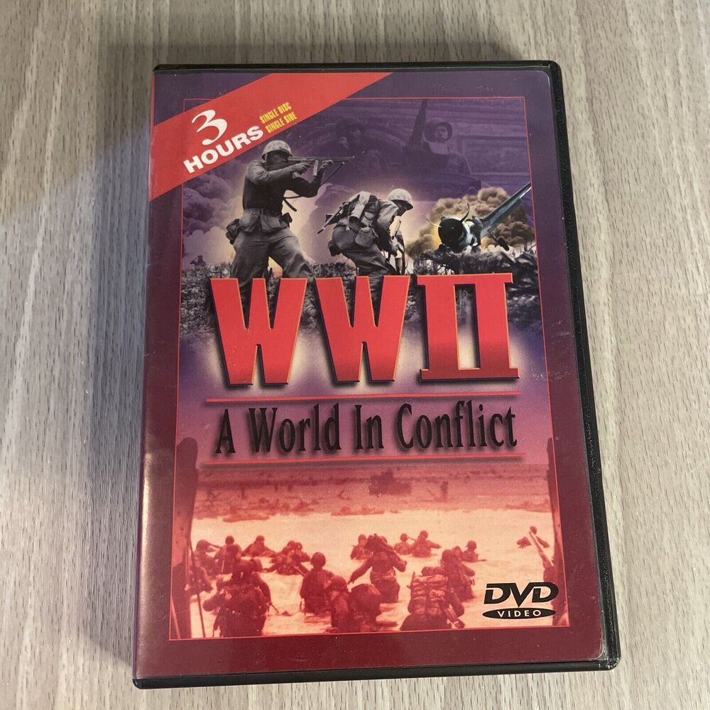 WWII - A World In Conflict (DVD, 1999)